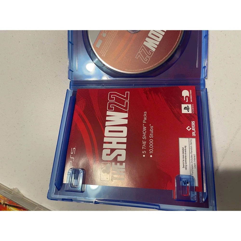 MLB The‎ Show 22 PlayStation 5 PS5 Shohei Ohtani Cover Sports Baseball Game Disc